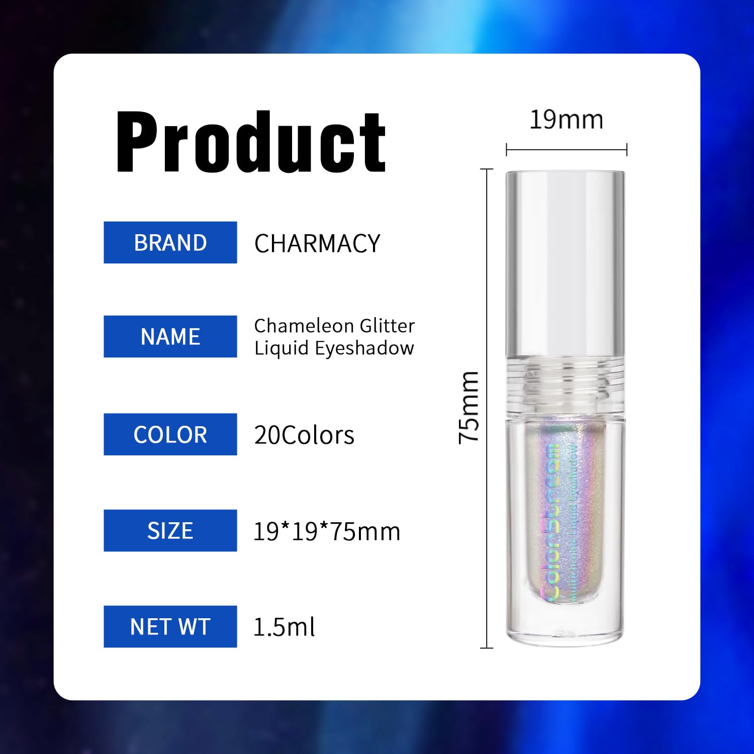 Charmacy near coin size comparison highlighting pocket-friendly portability