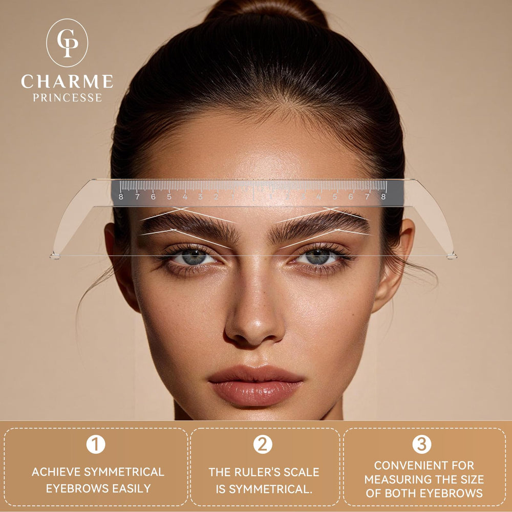 Charme Princesse transparent ruler detail highlighting visible markings and accuracy