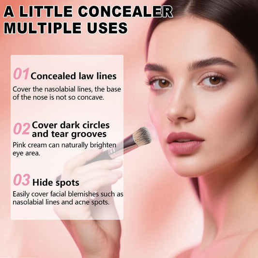 Charunee applicator brush close-up demonstrating targeted, mess-free use