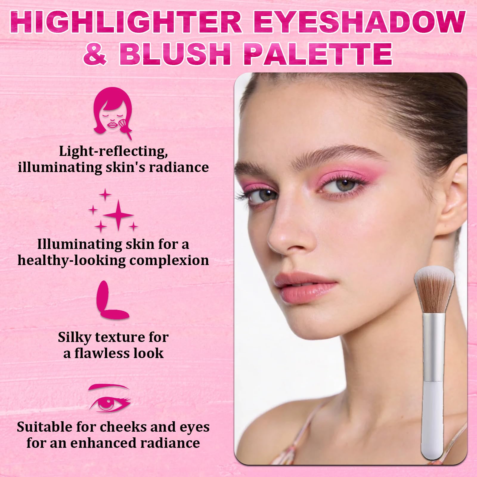 Charunee close-up powder texture showing smooth blendable finish for seamless application