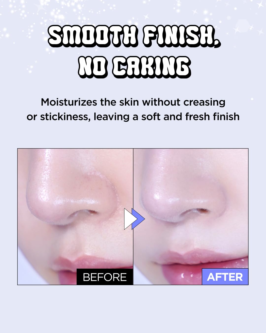 CHASIN' RABBITS swatch on hand demonstrating tone-up effect and quick absorption