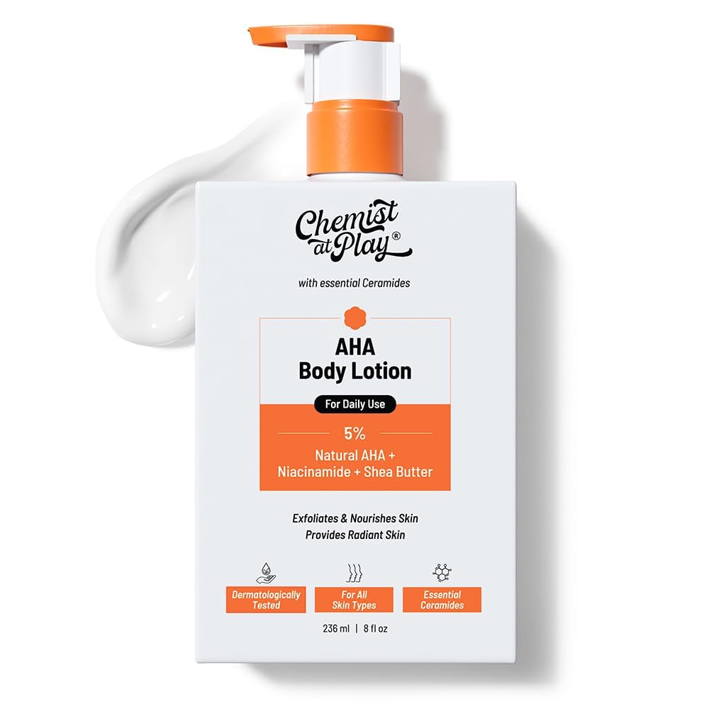 Chemist at Play front packaging showing 236ml bottle and clinical, minimalist look