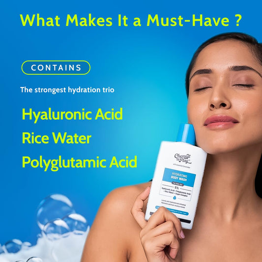 Chemist at Play close-up of creamy gel texture delivering visible hydration