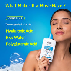 Chemist at Play close-up of creamy gel texture delivering visible hydration