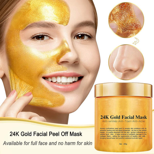 Chenkxin open jar texture displaying smooth gold gel for easy application benefit