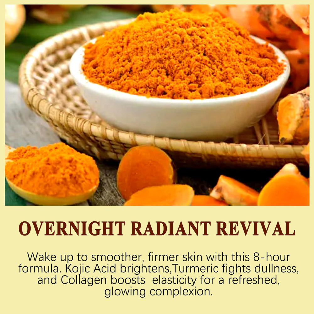 chenyayun mask applied on face for overnight treatment, promotes hydrated skin