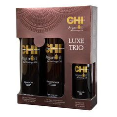 CHI kit staged in bathroom setting illustrating salon-quality routine at home