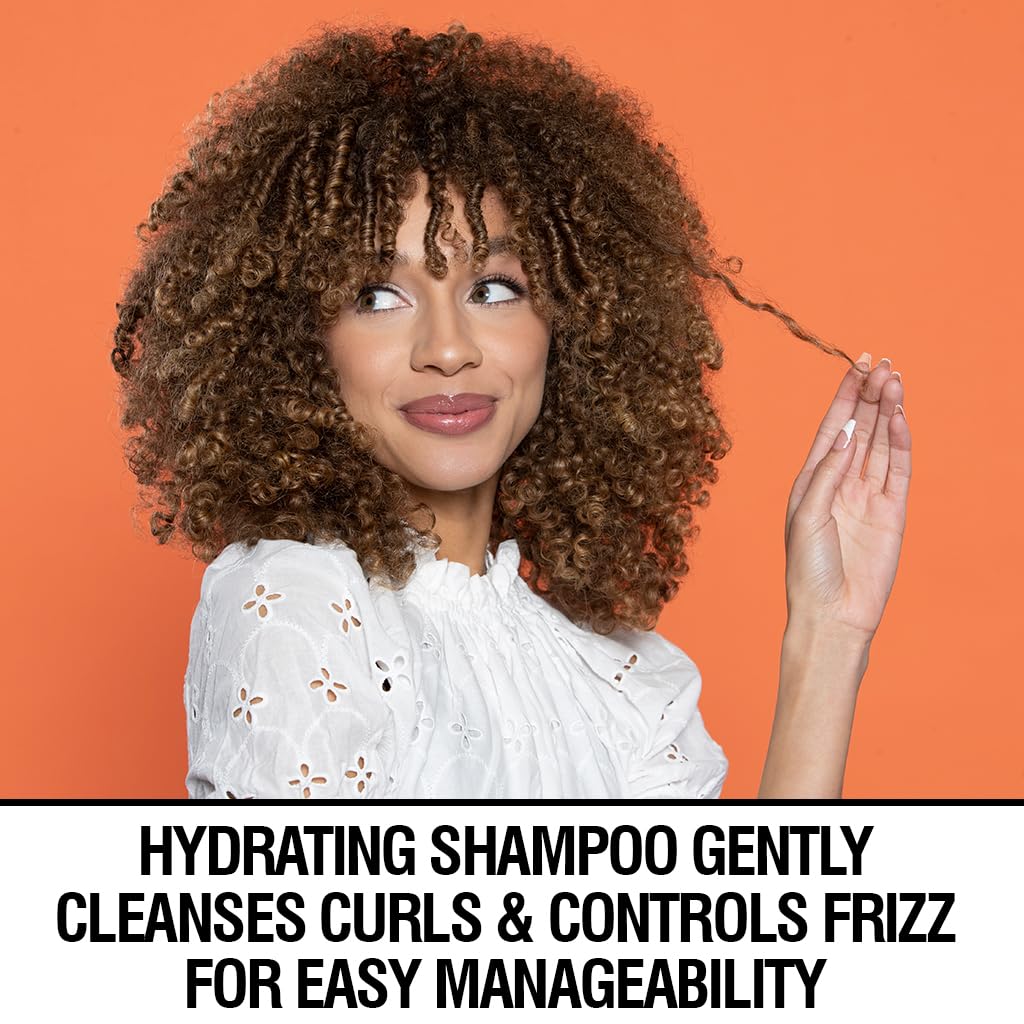 CHI CurlyCare in-shower use on curly hair for improved detangling