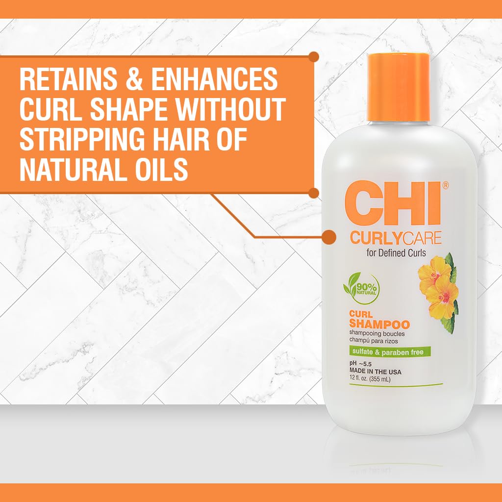 CHI CurlyCare pump close-up highlighting dispensing ease and control