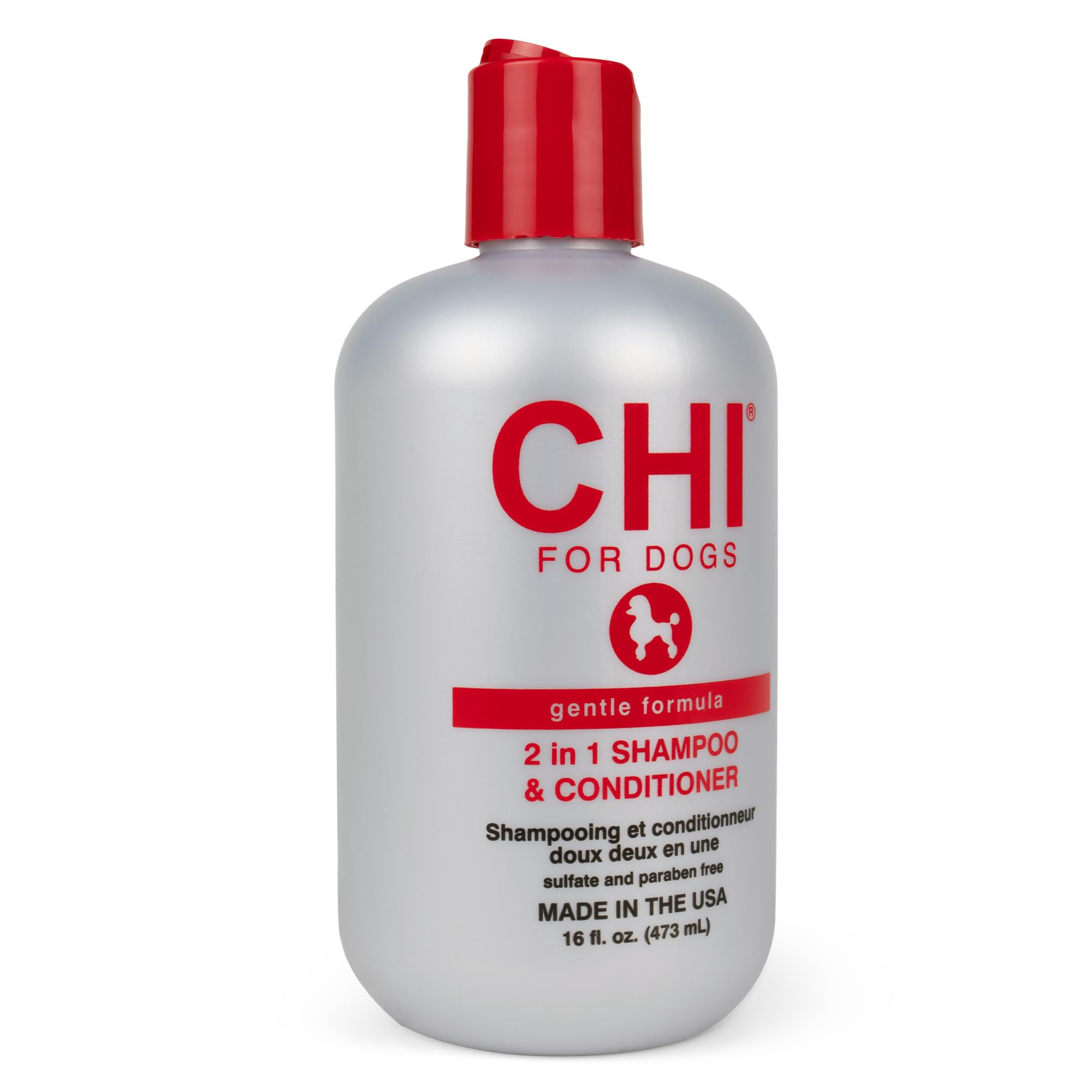 CHI ingredients panel close-up highlighting protein and aloe benefit