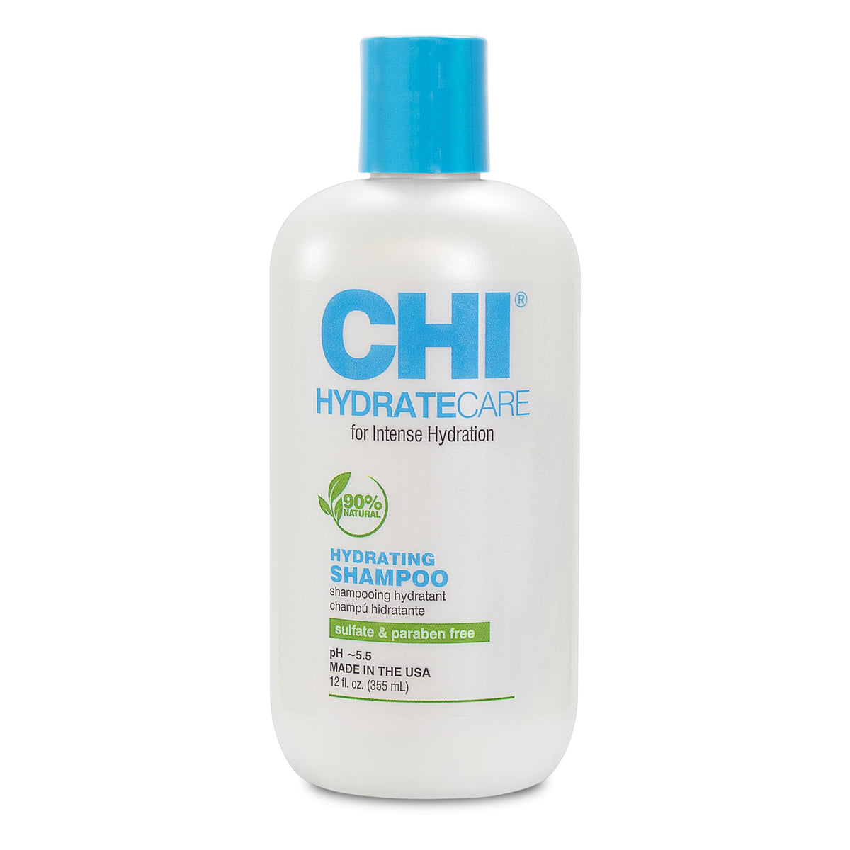 CHI hydratecare front packaging showing bottle and product benefit