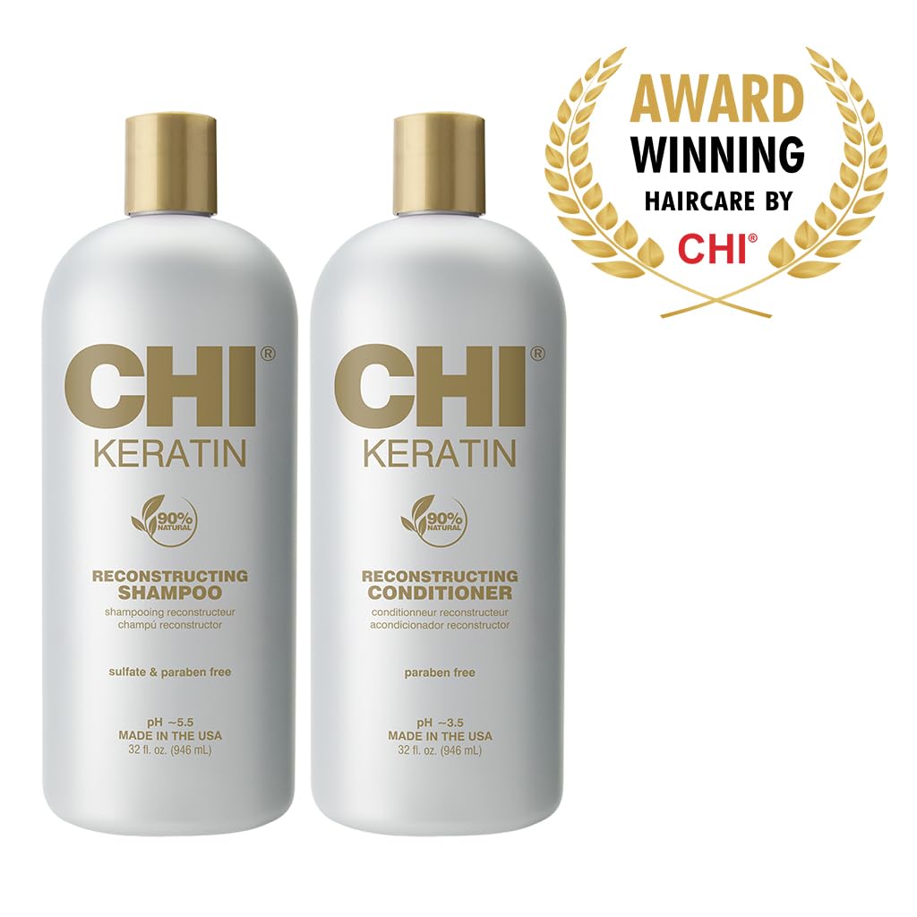 CHI conditioner texture close-up demonstrating creamy hydration and smooth feel