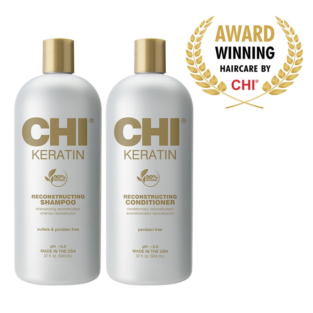 CHI conditioner texture close-up demonstrating creamy hydration and smooth feel