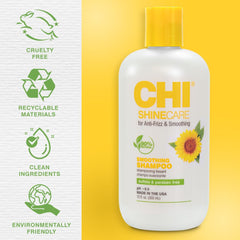 CHI creamy lather texture showing gentle cleansing and softness