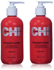 CHI Straight Guard front packaging showing two 8.5oz tubes and benefits