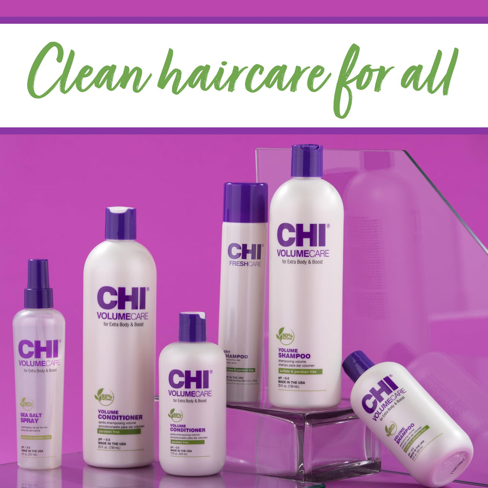 CHI conditioned hair close-up showing lifted, smooth strands benefit