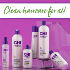 CHI conditioned hair close-up showing lifted, smooth strands benefit