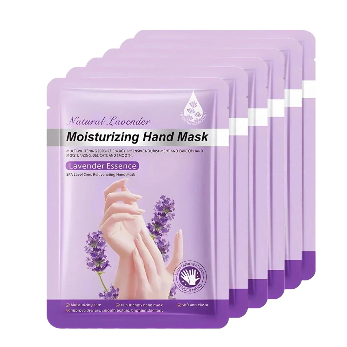 Chicwe front packaging showing six pairs and lavender scent benefit