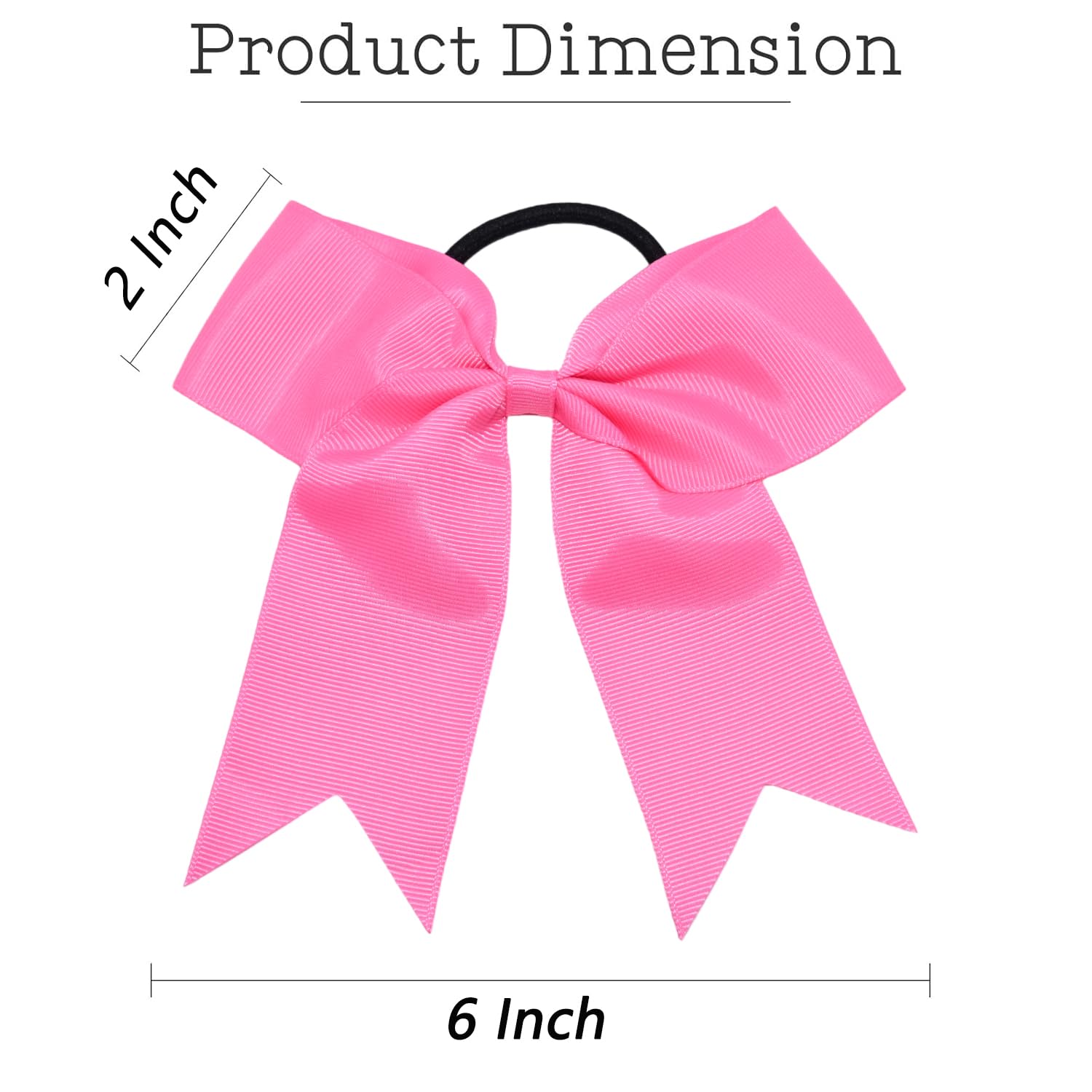 chiduerm bows worn by cheerleaders at practice adding team color and visible style