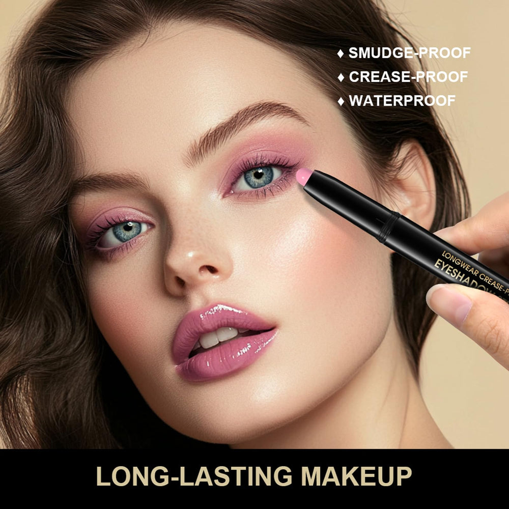 Chifure used as eyeliner showing defined lash line and long-lasting wear benefit