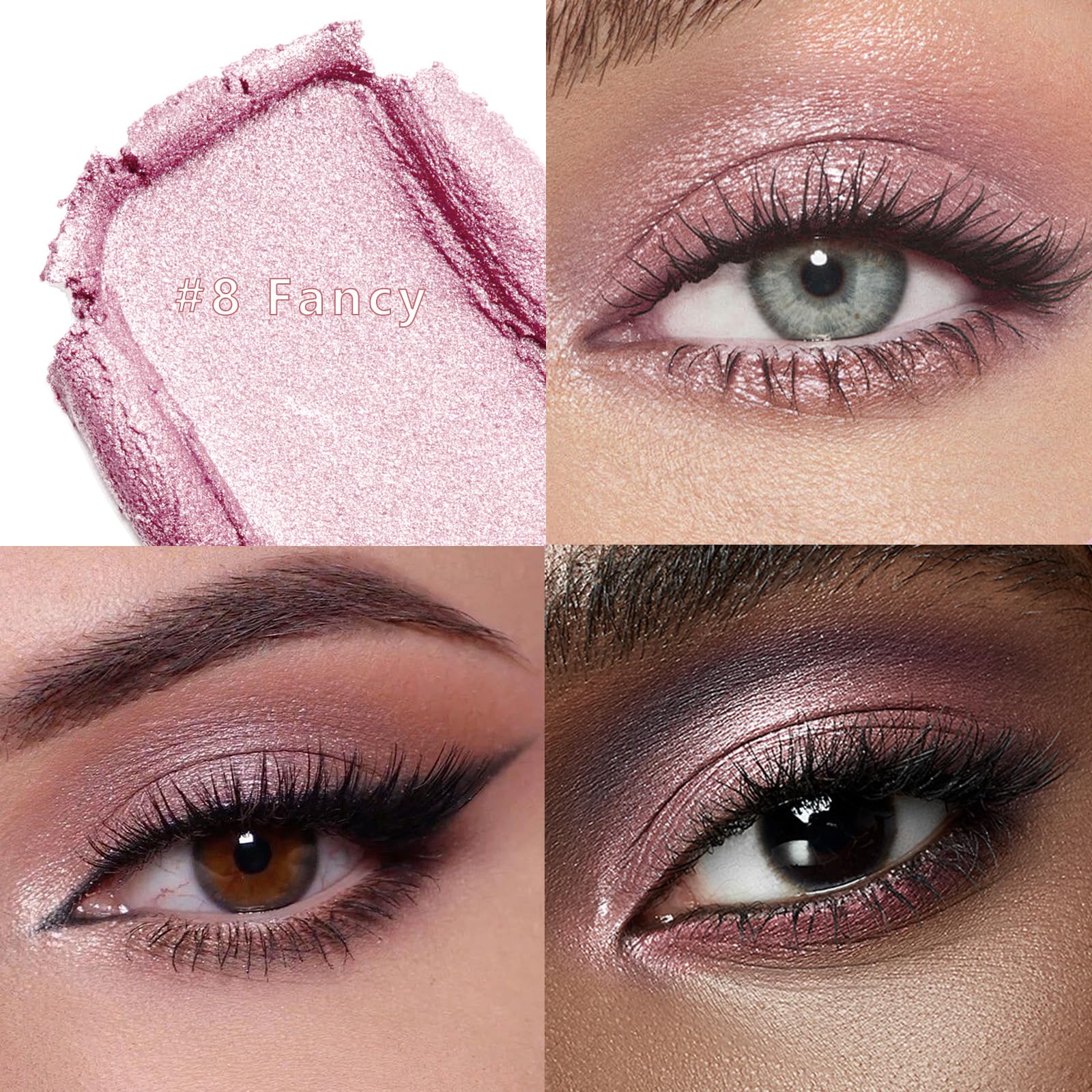 Chifure eyeshadow stick with cap removed revealing creamy tip for precise application