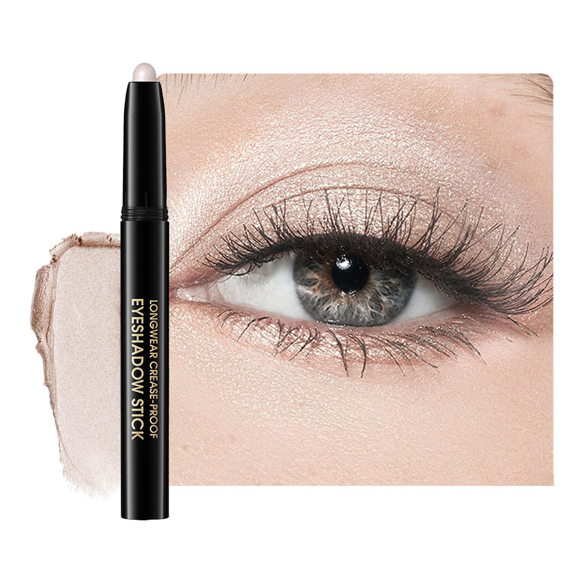 Chifure front packaging showing compact eye brightener stick benefit long wear
