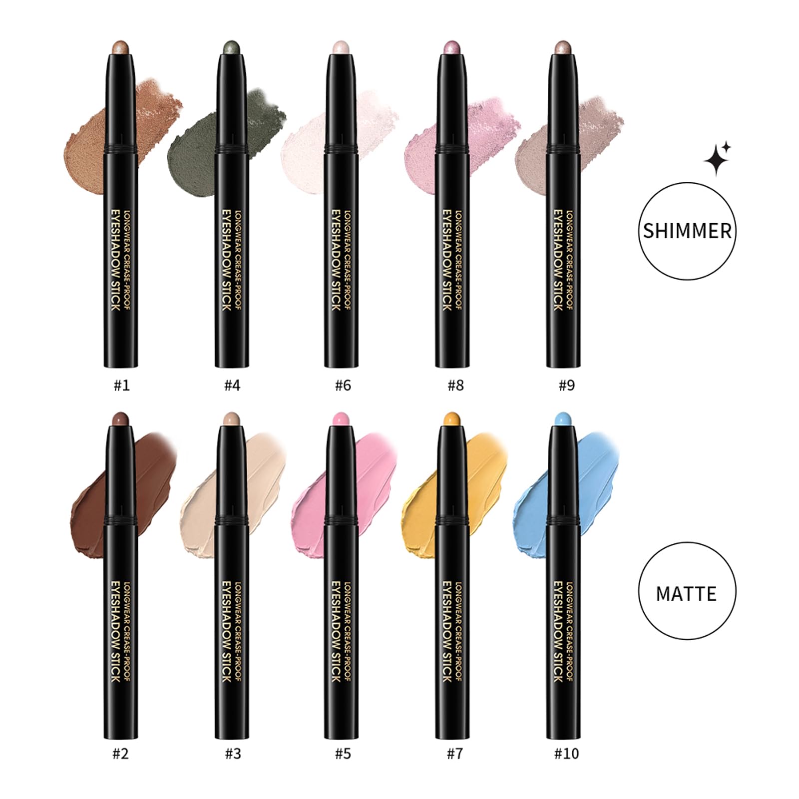 Chifure eyeshadow stick lifestyle bag shot for quick touch-ups on the go