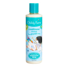 Childs Farm front packaging showing gentle coconut formulation benefit