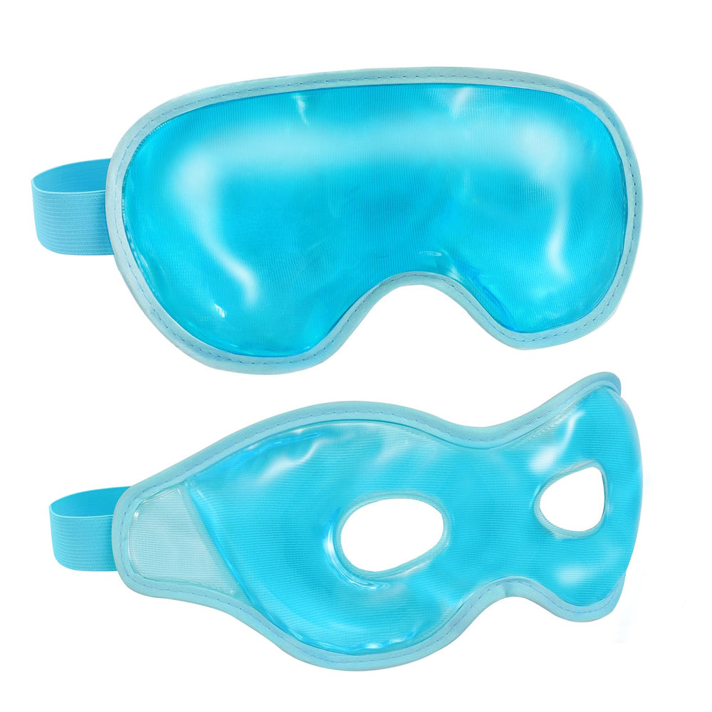 Chillojos front packaging showing two cooling eye masks and benefits