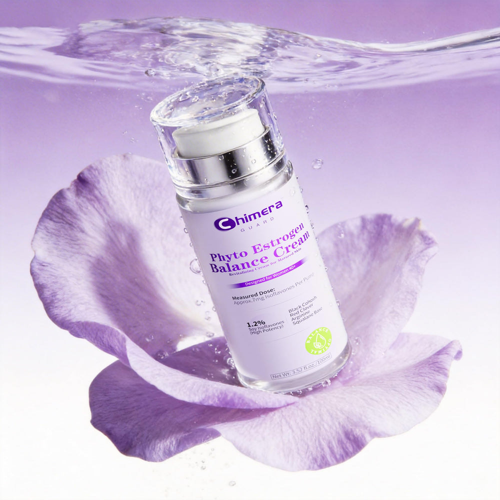 Chimera GUARD front packaging showing pump and label promoting gentle support