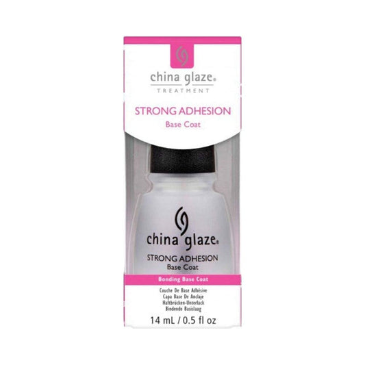 China Glaze brush bristles fanned with base coat demonstrating smooth application