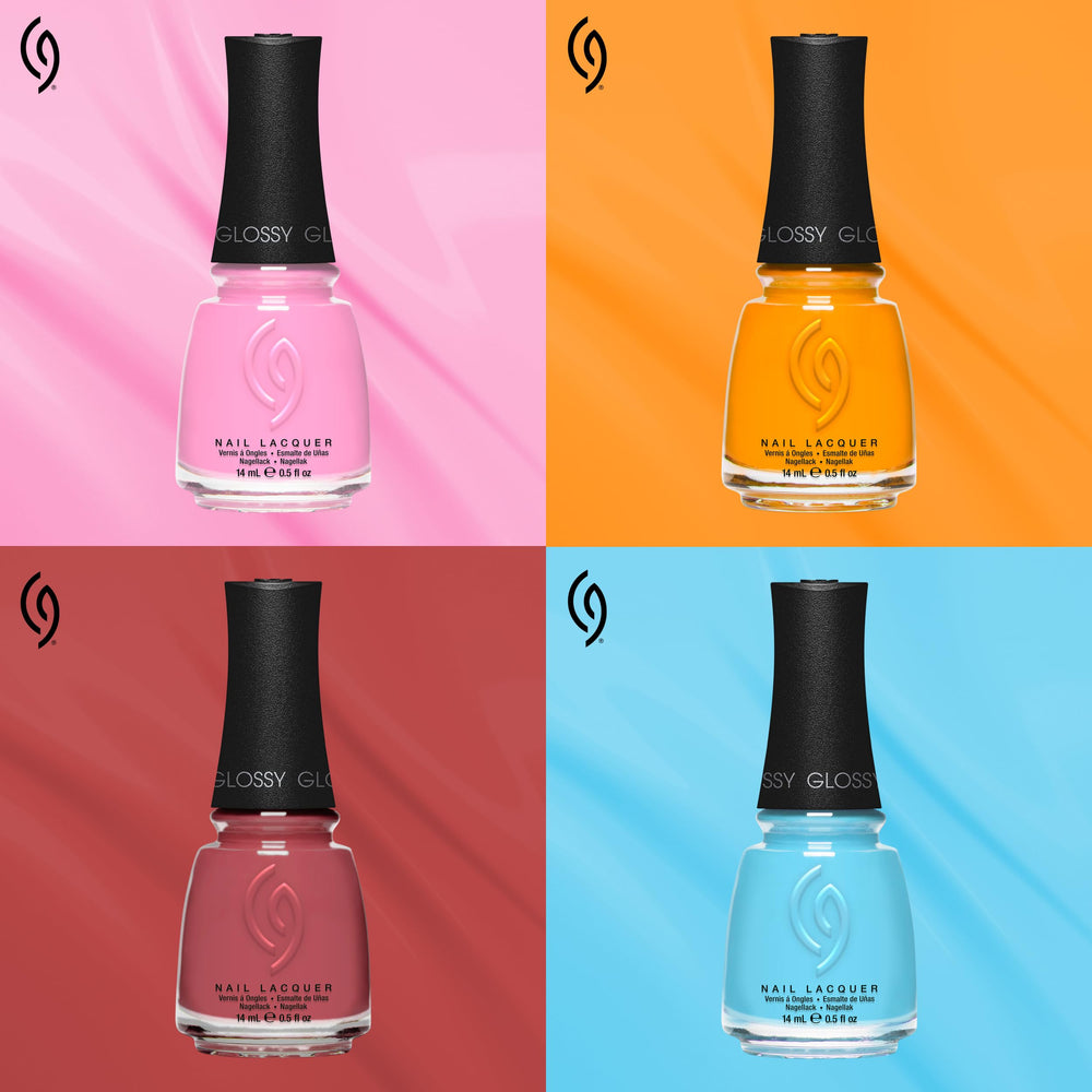 China Glaze polish on nails in a brunch setting highlighting wearable style