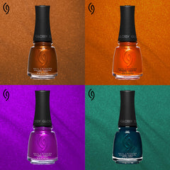 China Glaze bottle next to ruler showing 0.5 fl oz scale benefit