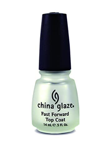 China Glaze bottle next to coin showing compact size benefit