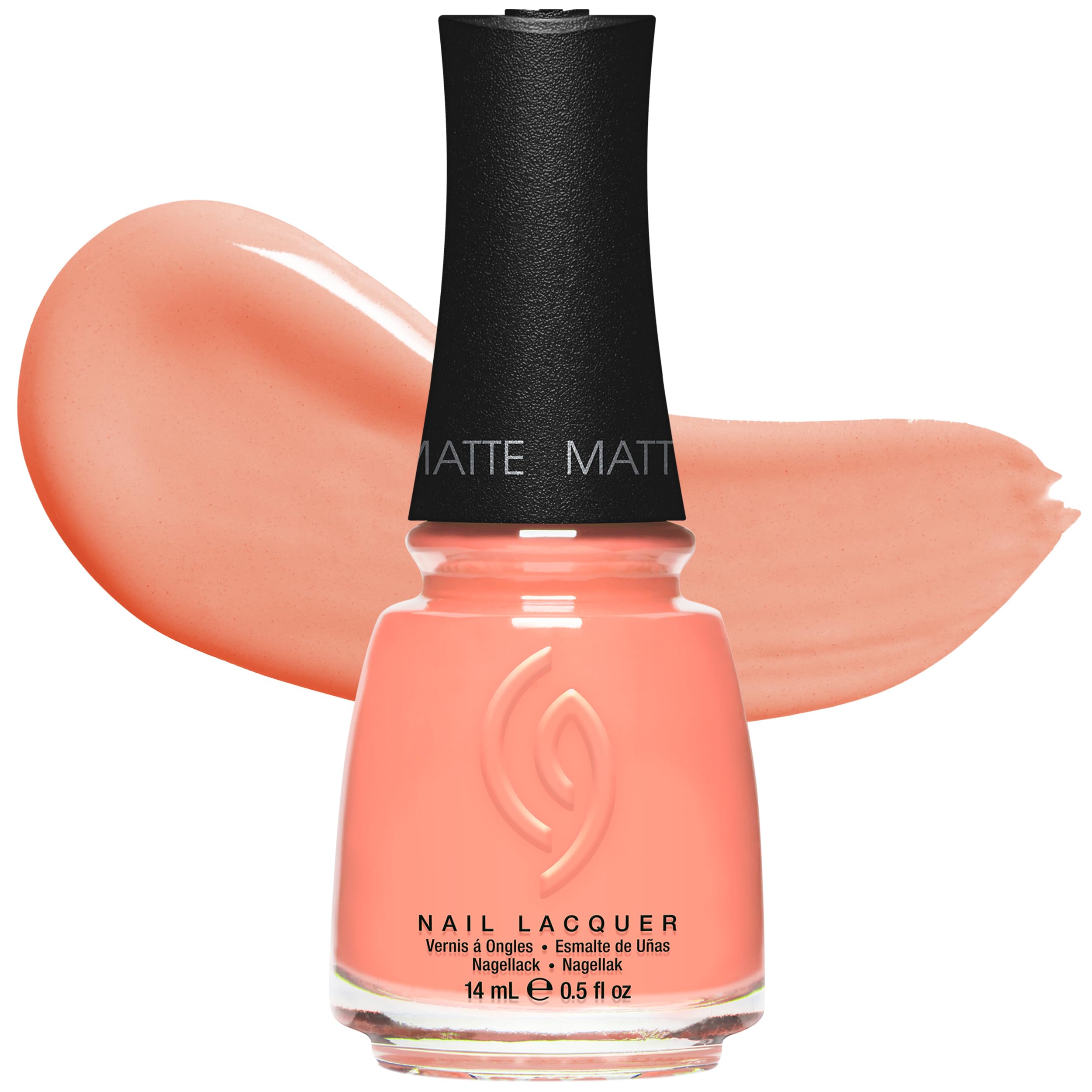 China Glaze bottle on beach towel lifestyle scene suggesting summer-ready color