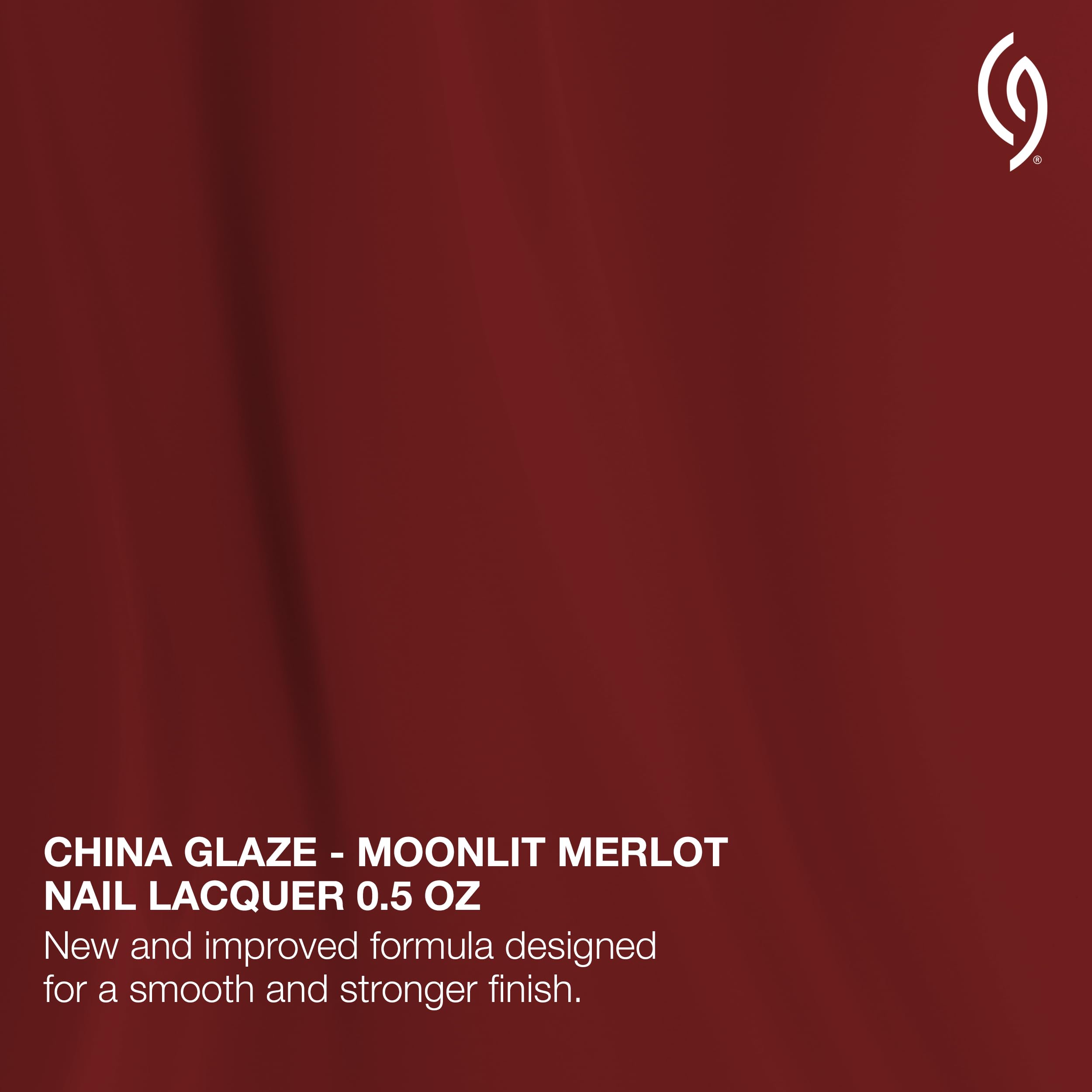China Glaze bottle close-up highlighting label and rich pigment for salon-quality finish