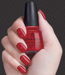 China Glaze brush stroke texture demonstrating smooth application benefit