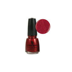 China Glaze label and ingredients closeup highlighting formula benefits