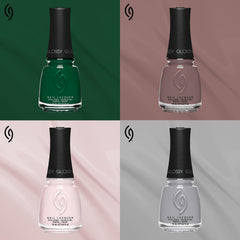 China Glaze bottle held in hand for size comparison and travel-friendly volume benefit
