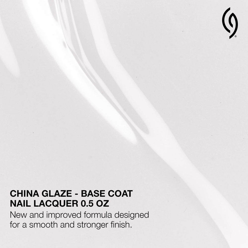 China Glaze clear gel texture close-up demonstrating leveling and non-streak finish