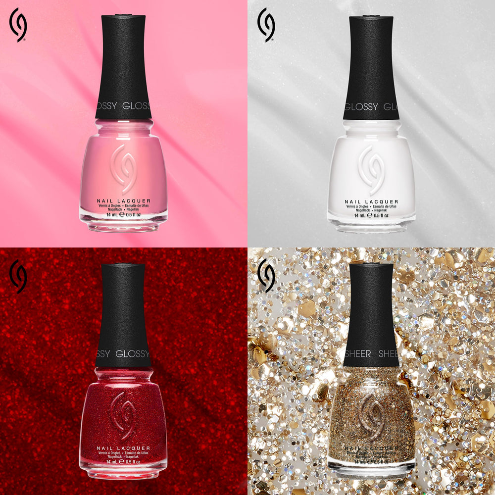 China Glaze manicure in festival setting showing standout color for special occasions