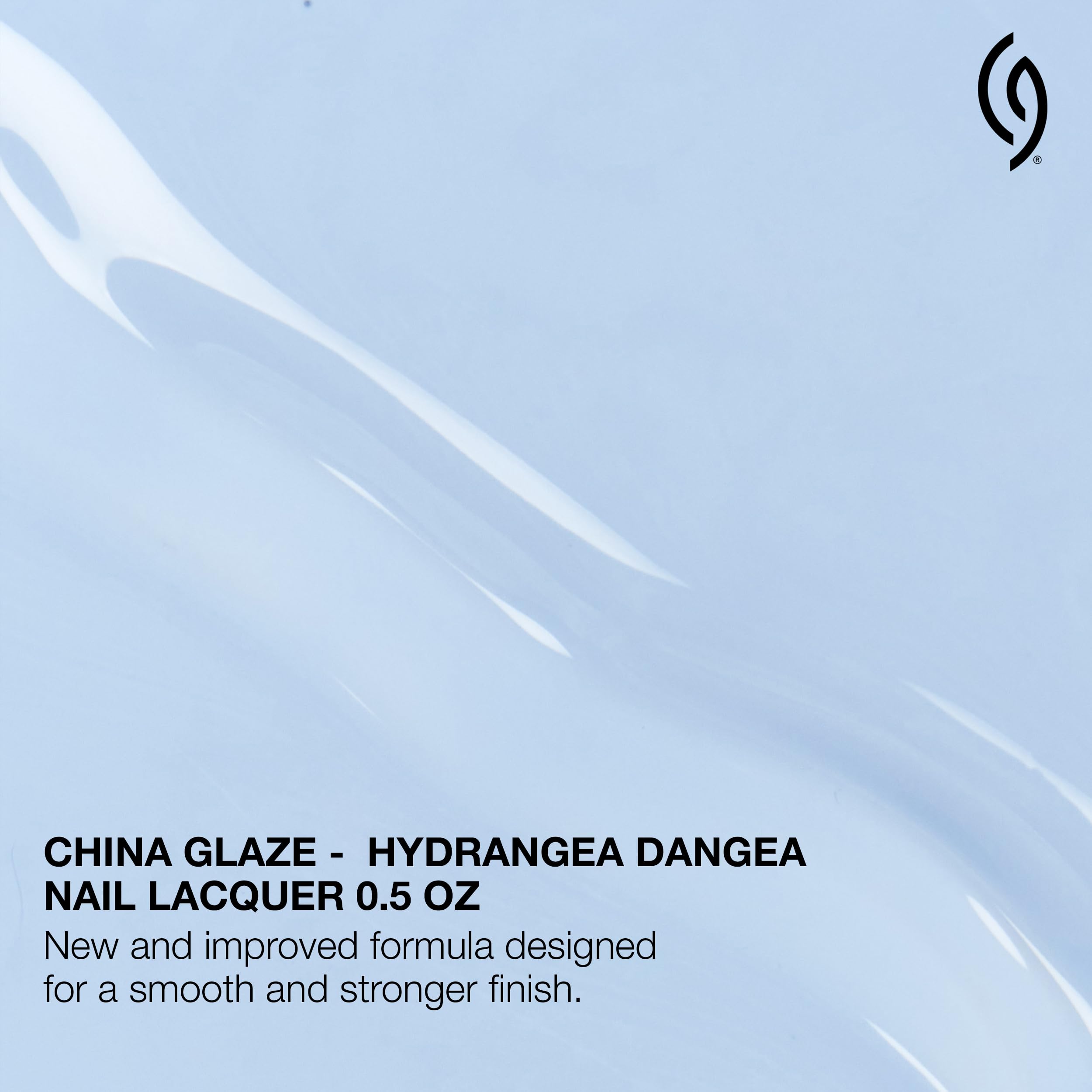 China Glaze lacquer texture highlighting fine silver shimmer and luminous shine