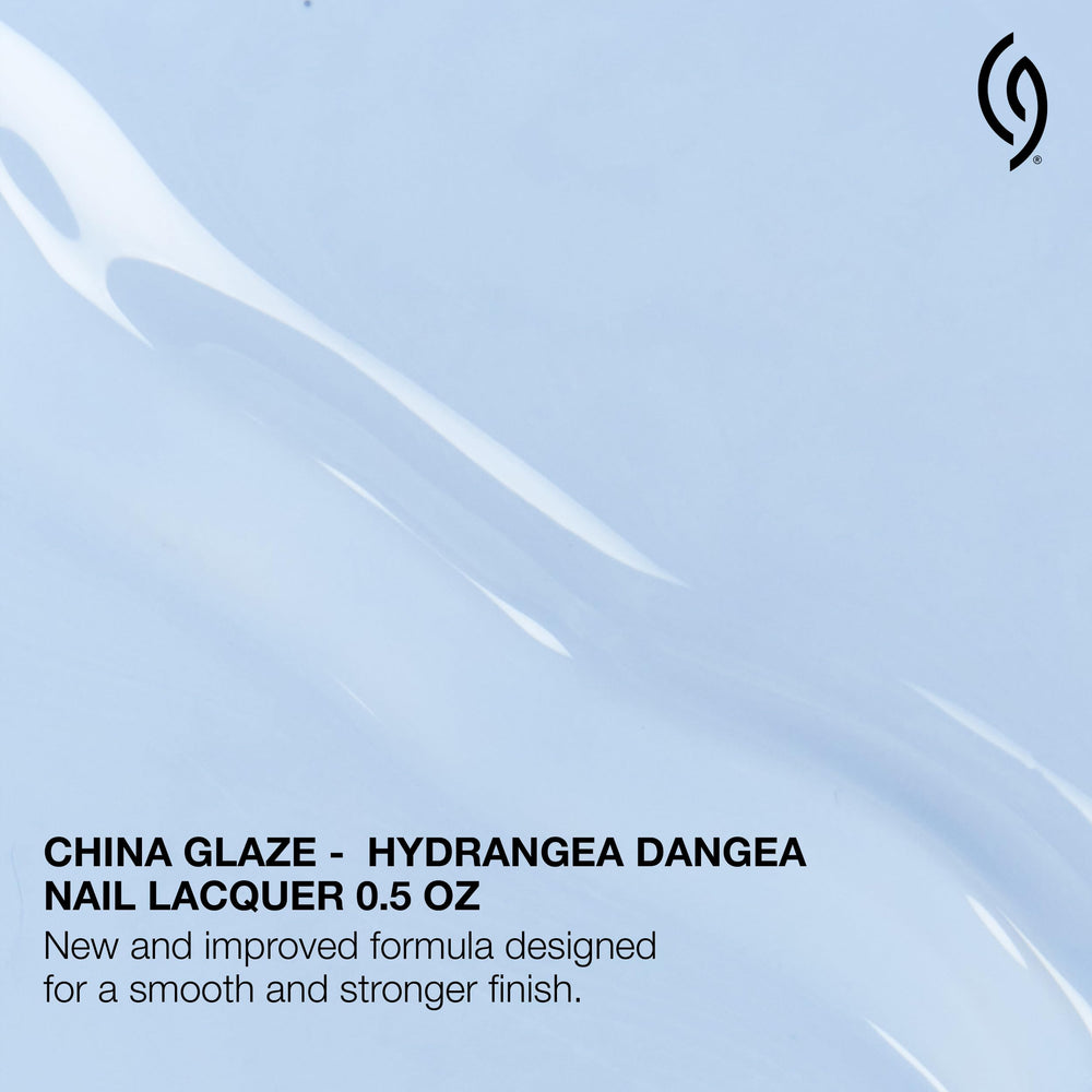 China Glaze lacquer texture highlighting fine silver shimmer and luminous shine