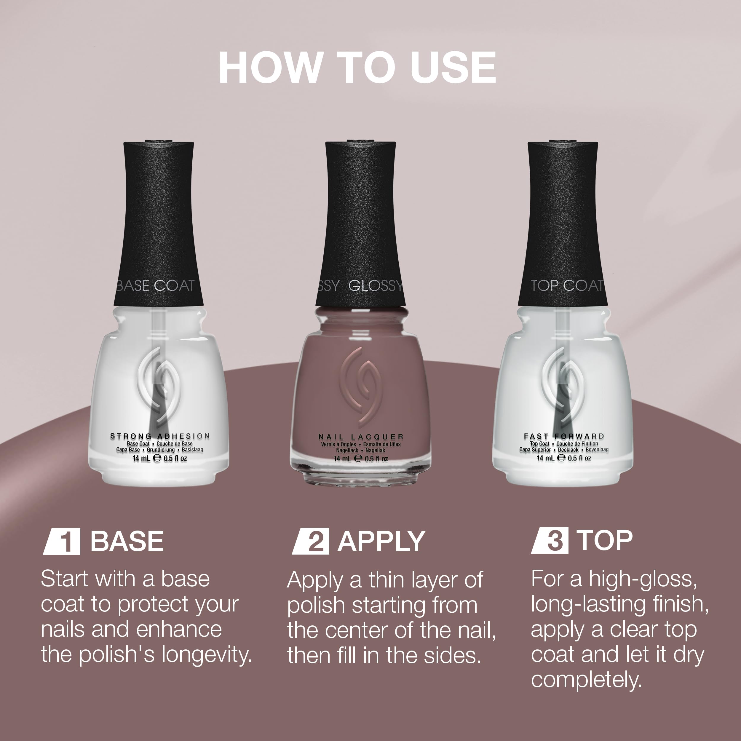 China Glaze lacquer texture close-up highlighting high pigment and shine