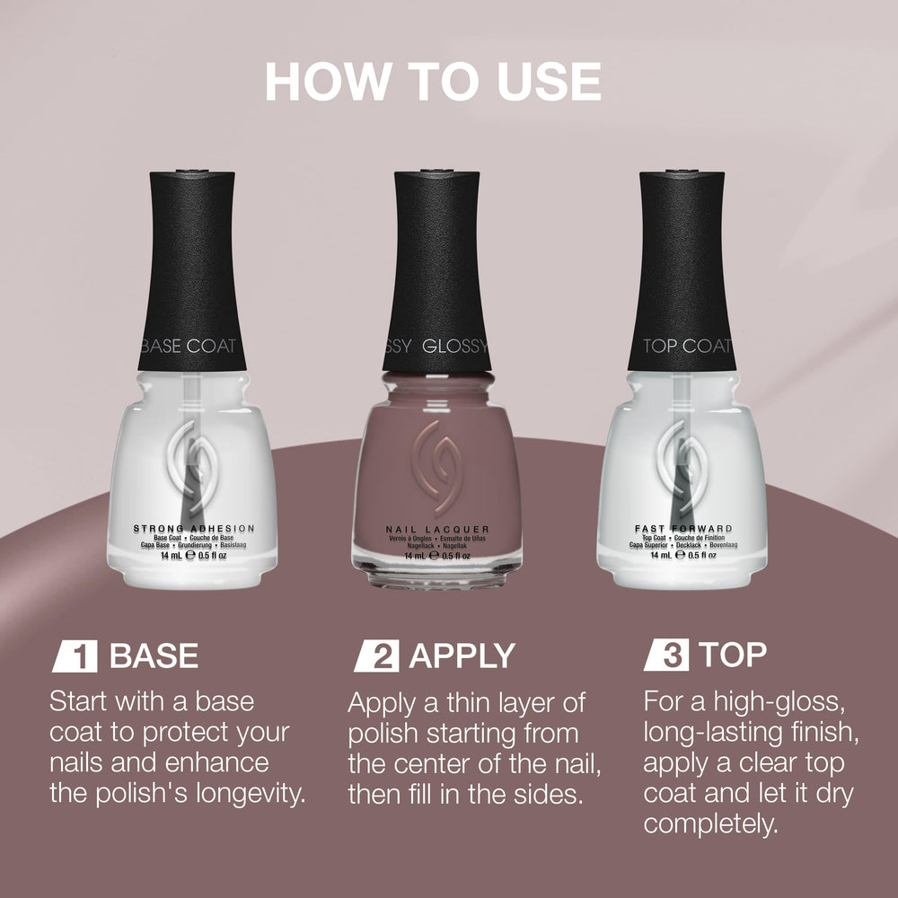 China Glaze lacquer texture close-up highlighting high pigment and shine