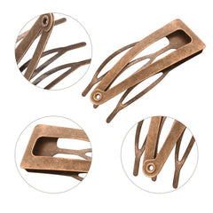 Chinco side view of snap mechanism demonstrating firm lock and easy open