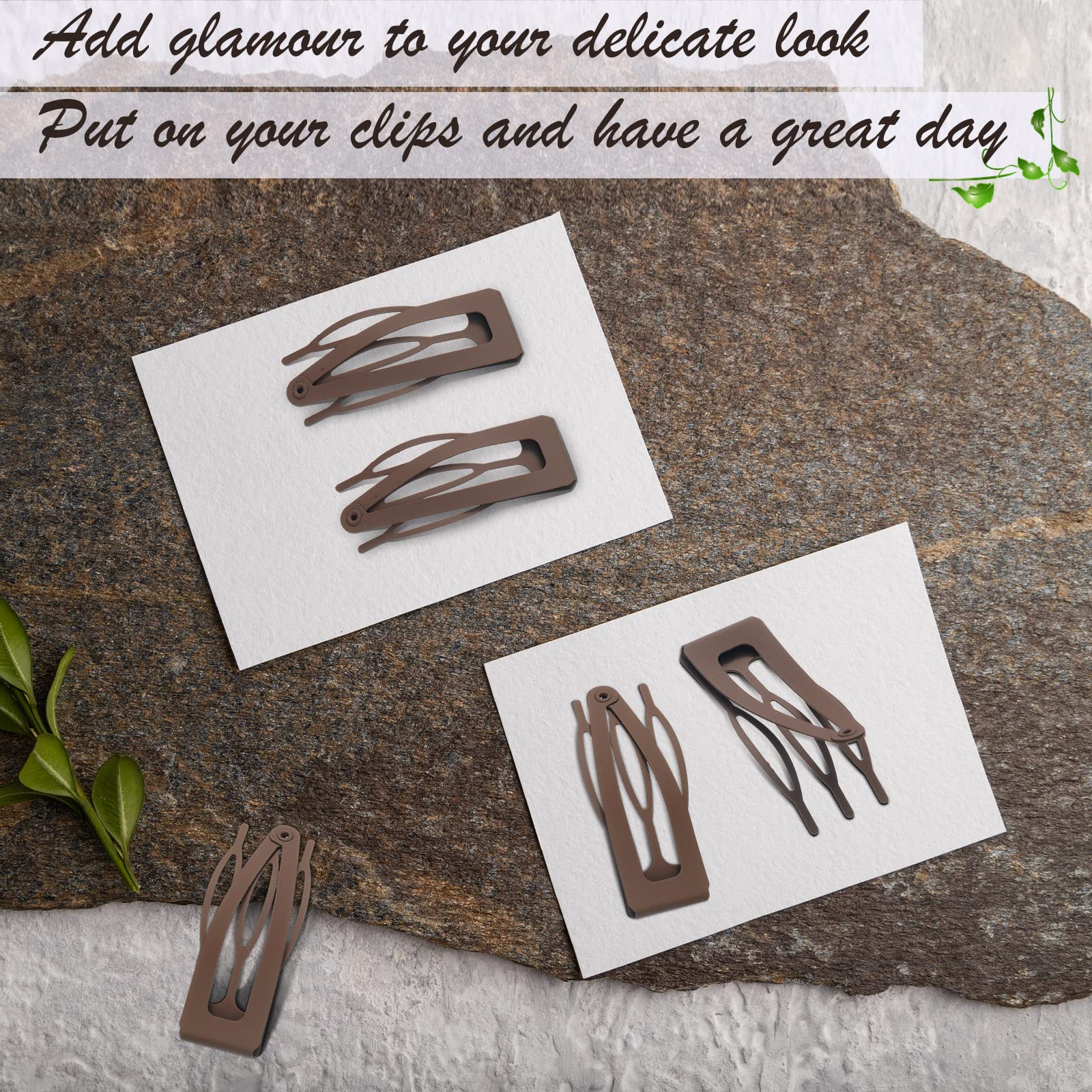 Chinco clip securing a half-up hairstyle for tidy styling