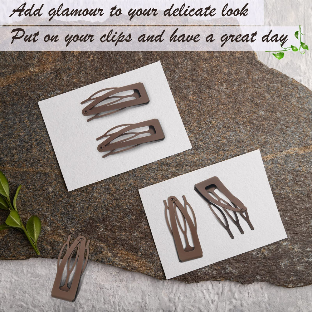 Chinco clip securing a half-up hairstyle for tidy styling