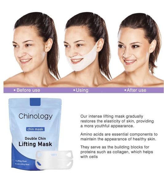 Chinology close-up of fabric texture and infused serum for smoothing