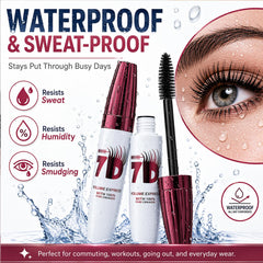 Chinology mascara open tube and wand illustrating easy application and reach